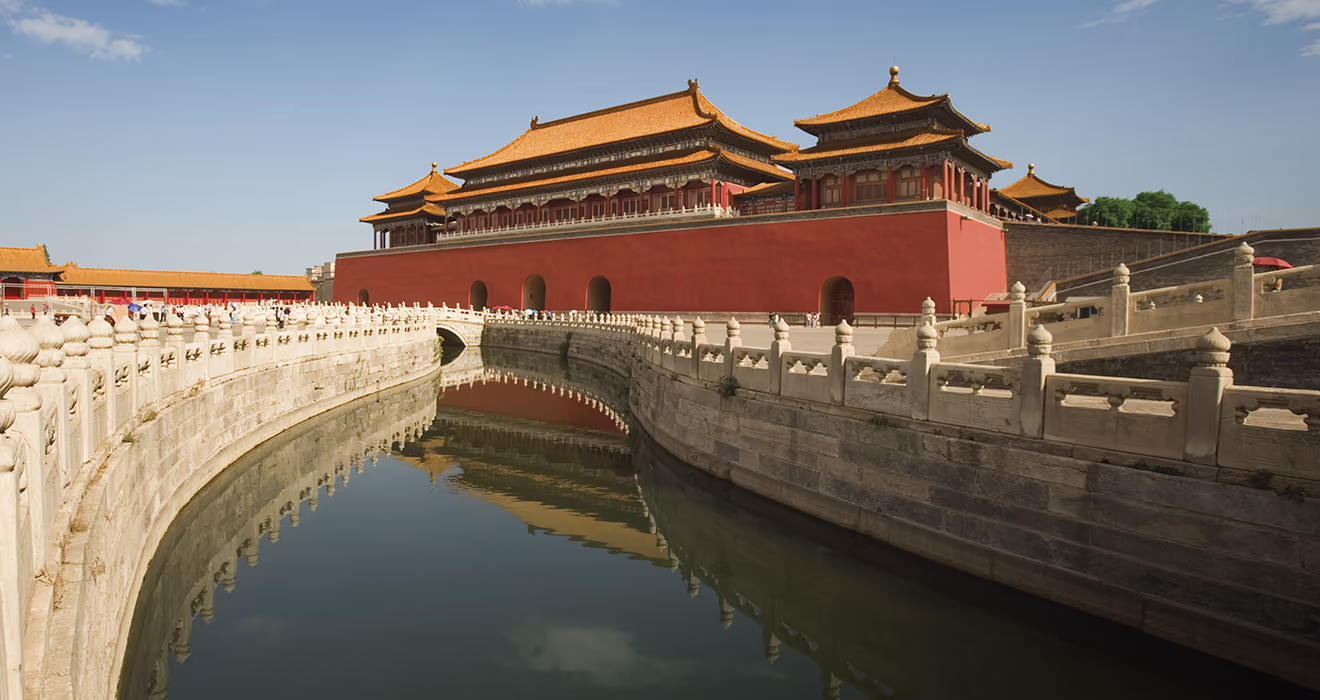 Cultural travel experiences show you places like the Forbidden City in Beijing, China.