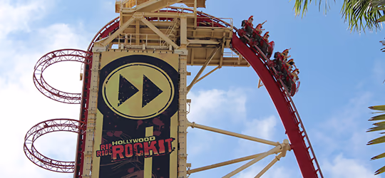 Rip Ride Hollywood Rollercoaster at Universal Studios
